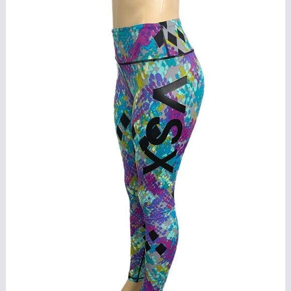 Victorias Secret VSX Sport Knockout Tight logo on leg Excellent used condition S - Picture 1 of 5